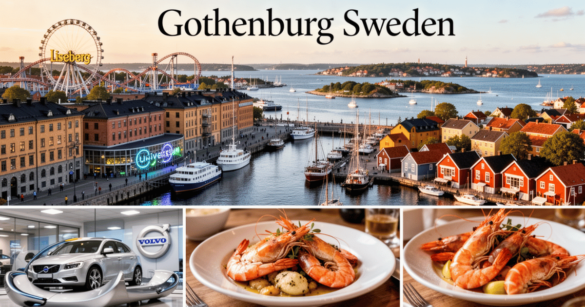 Gothenburg & Coastal Archipelago