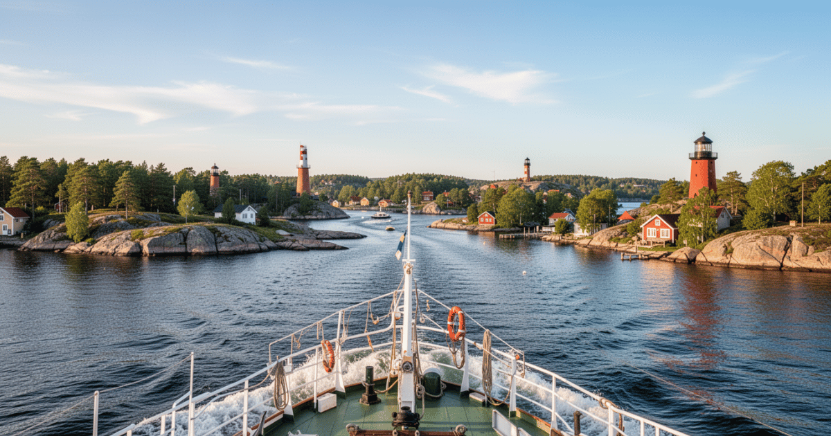 Stockholm Archipelago Cruise