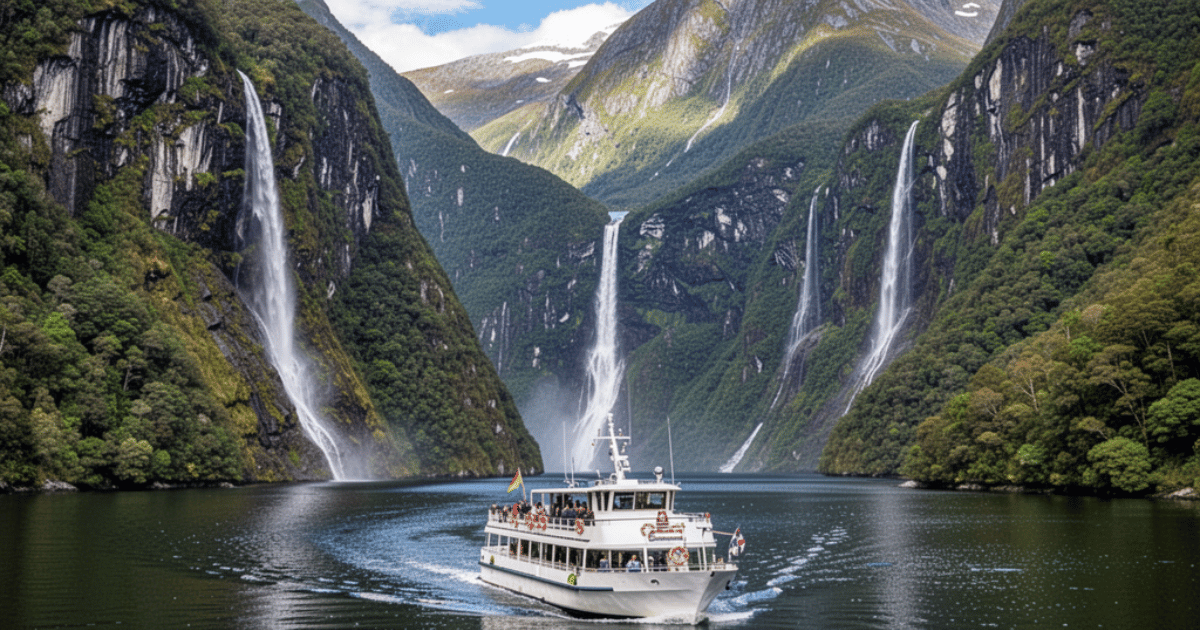 Milford Sound Scenic Cruise (Milford Sound / Te Anau / Queenstown)