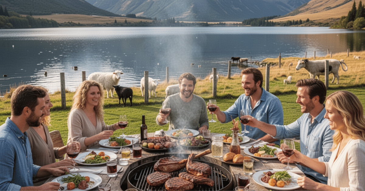 Walter Peak Gourmet BBQ & Farm Experience (Queenstown)