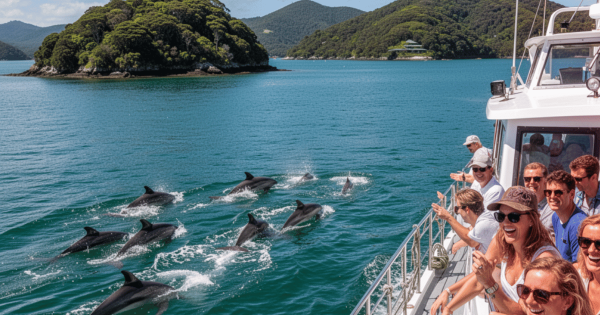 Bay of Islands Dolphin Watching Cruise (Paihia / Russell)