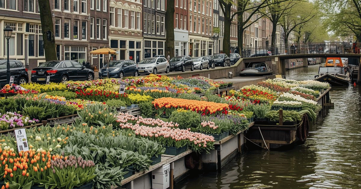 Bloemenmarkt Flower Market Visit (Amsterdam | 1 Hour | Morning/Afternoon)