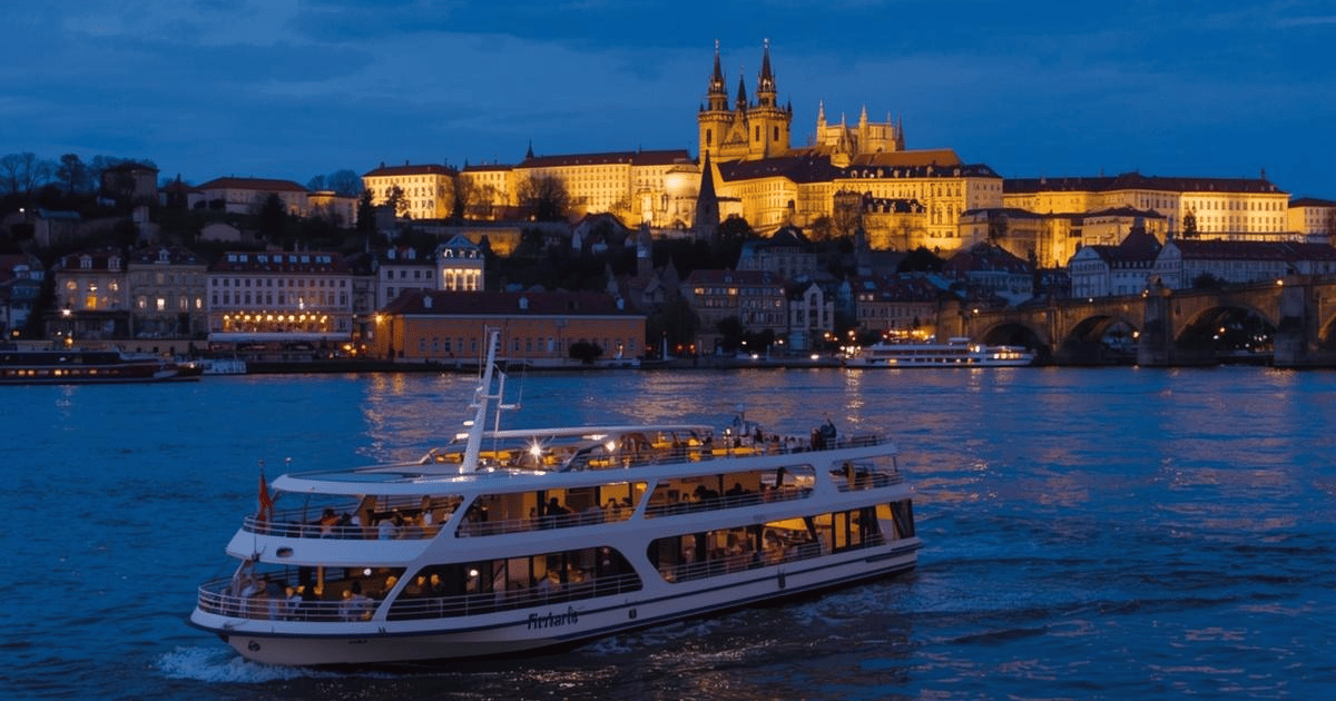 Vltava River Dinner Cruise (Prague | 2–3 Hours | Evening)