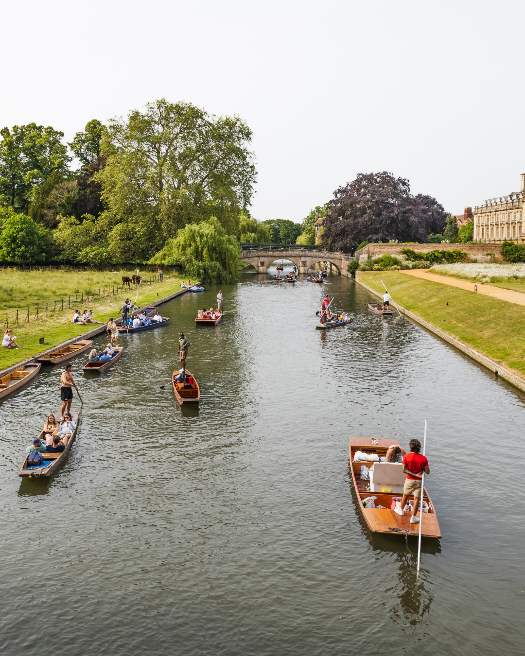 Cambridge – River Punting & Colleges from London