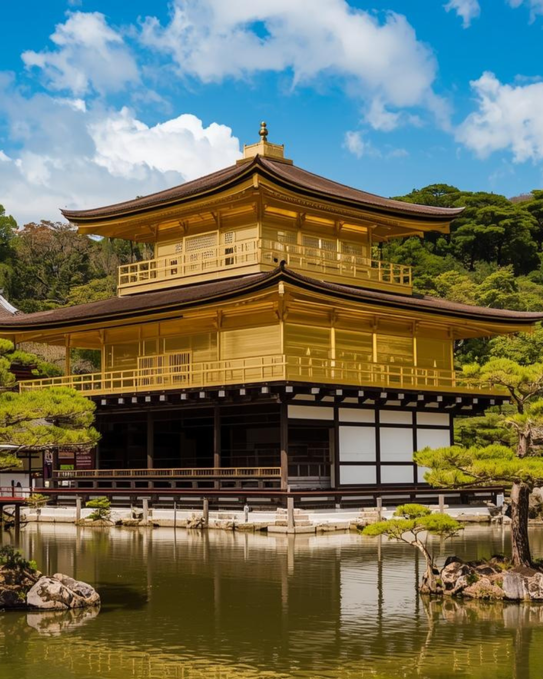 Kyoto – Kinkaku-ji (Golden Pavilion)