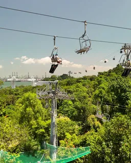 Sentosa Cable Car Sky Network 