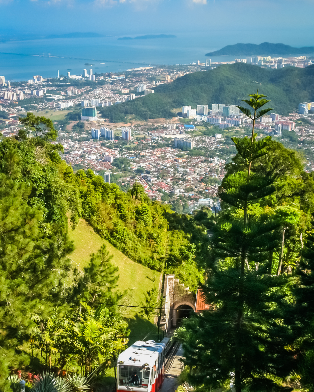 Penang Hill Funicular Train