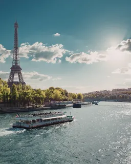 Seine River Cruise (Day or Evening)-Paris