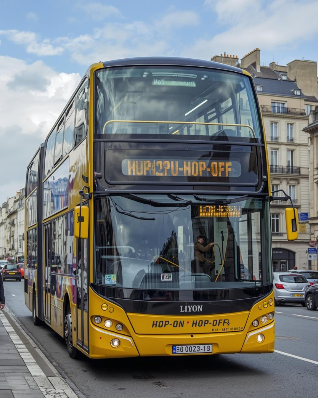 Lyon Hop-On Hop-Off Sightseeing Bus