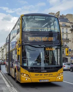 Lyon Hop-On Hop-Off Sightseeing Bus