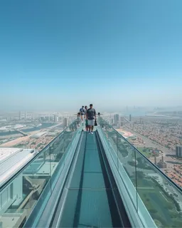 Sky Views Observatory and Glass Slide Dubai